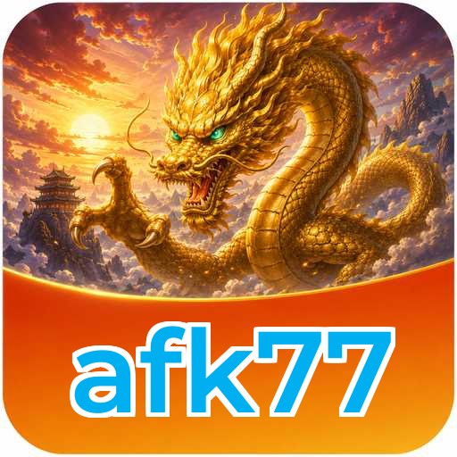 Identitas visual afk77 v4.7.5 pada perangkat uji Android
